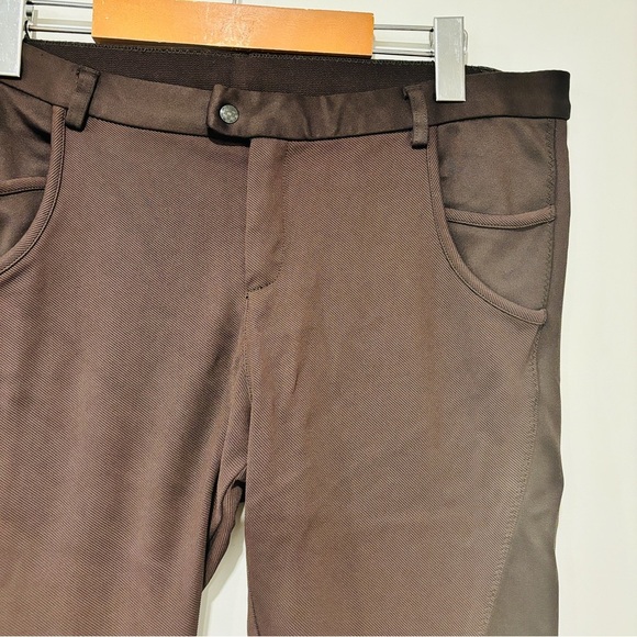 INWEAR Thick chocolate-brown jeggings - Picture 3 of 9